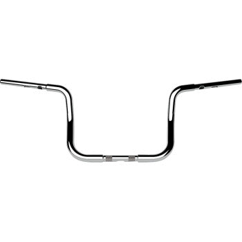 LA CHOPPERS Handlebar - Twin Round - 1-1/4" x 10" - Chrome Glide 2024 LA-7347-10