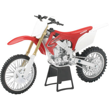 New Ray Toys Honda CRF250R Dirt Bike - 1:12 Scale - Red/White/Black 57463