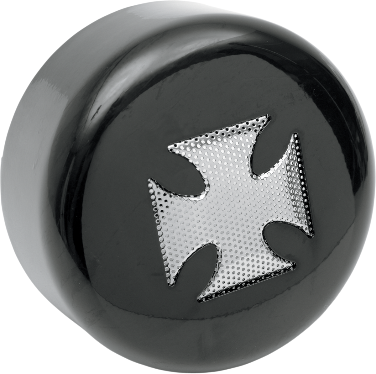 DRAG SPECIALTIES Cubierta de bocina - Cruzada - '91-'19 - Negra 76705M