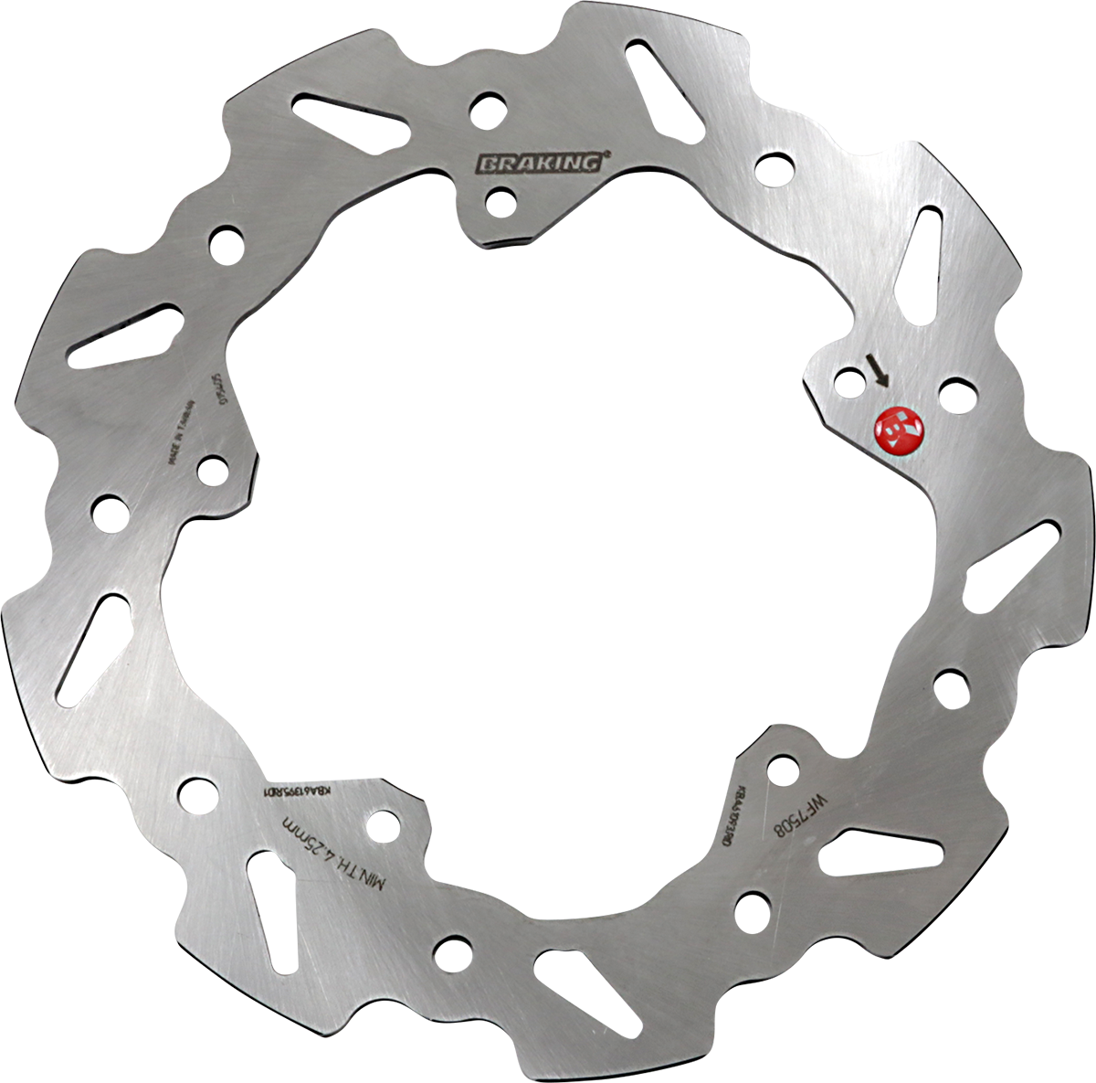 BRAKING Brake Rotor - Rear - WF7508 WF7508