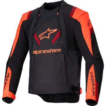 IN STOCK OPEN BOX ALPINESTARS T-Stunt Air Jacket - Black/Red Fluo/Dark Red - Medium 3301825-1365-M