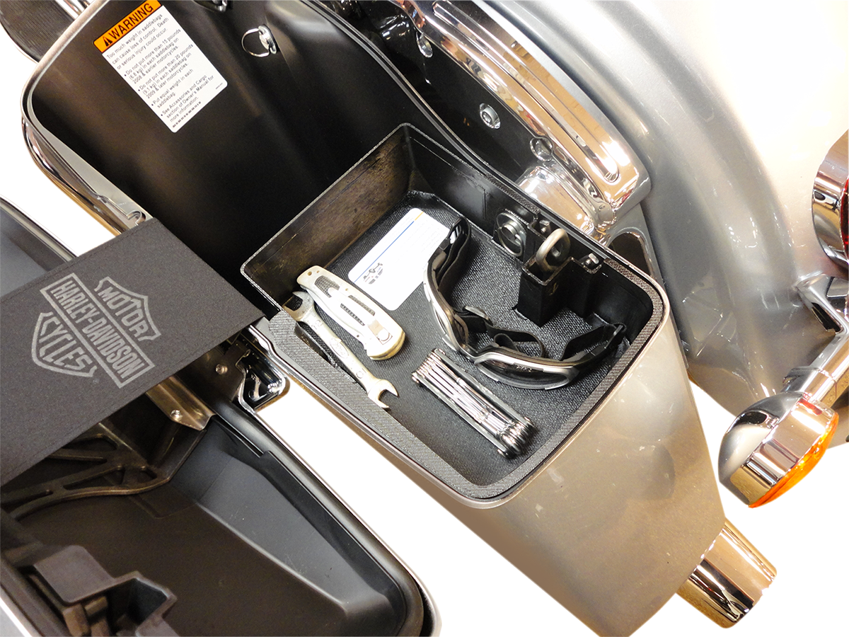 HARD BAGGER Saddlebag Tray - Left TS114HD-L