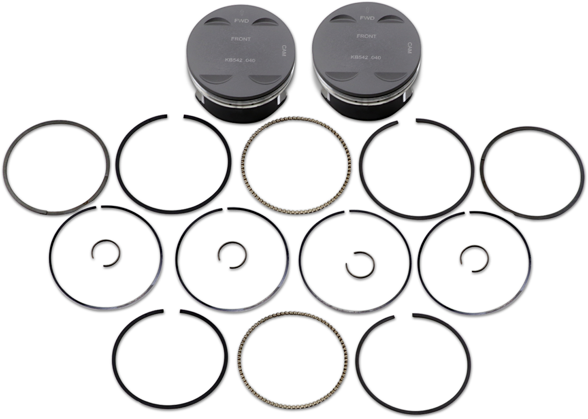 KB PERFORMANCE PISTON KIT M8 117" +040 KB542LCA.040