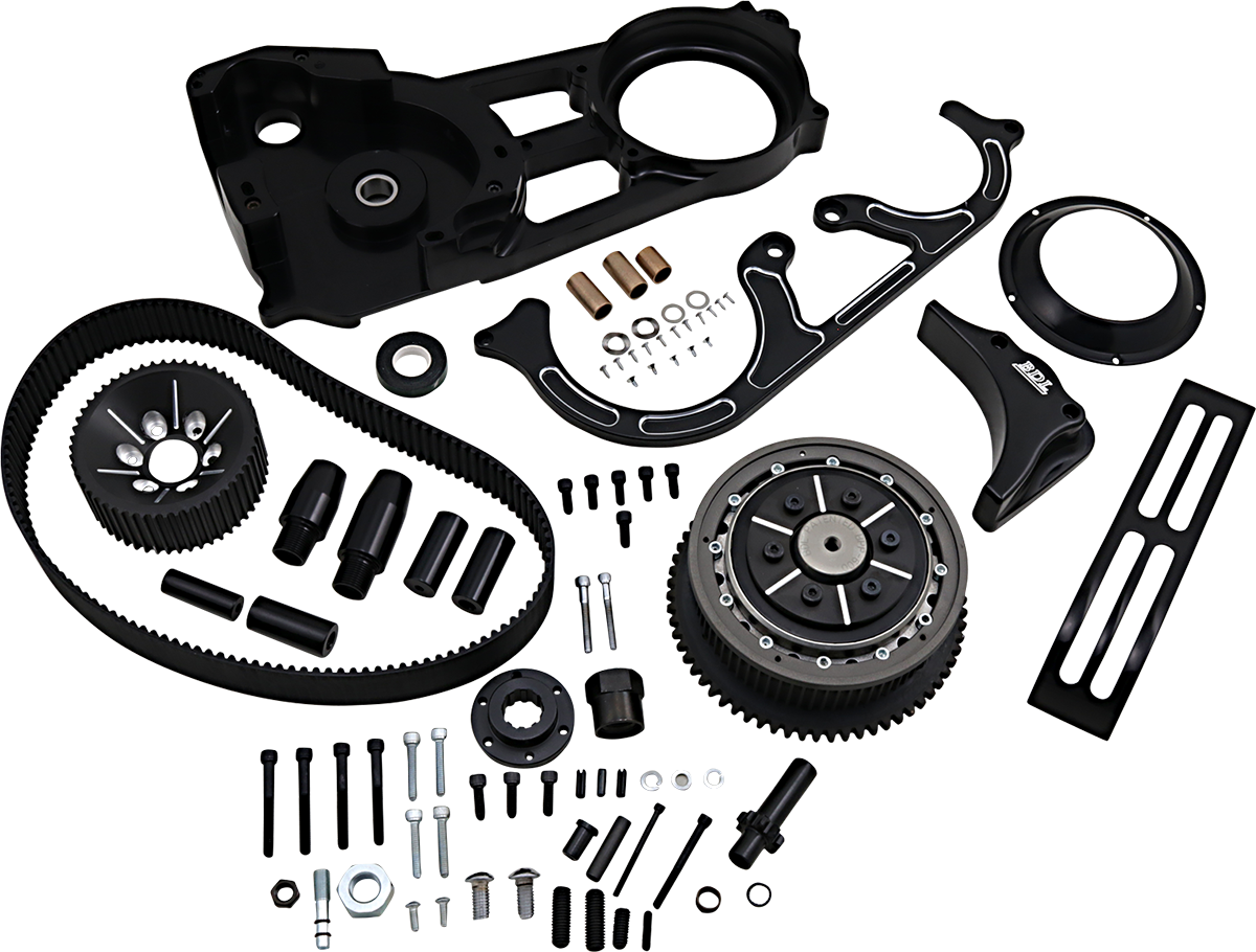 BELT DRIVES LTD. 2" Open Belt Drive - Black EVO-220-B