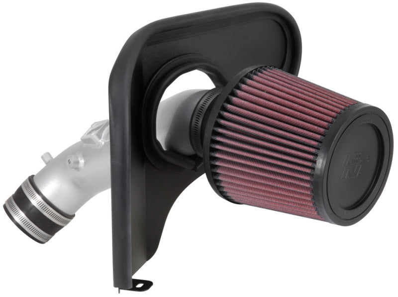 K&N 2013-14 Honda Accord 2.4L L4 69 Series Typhoon Air Intake System - Silver Cold Air Intake Kit 69-1213TS