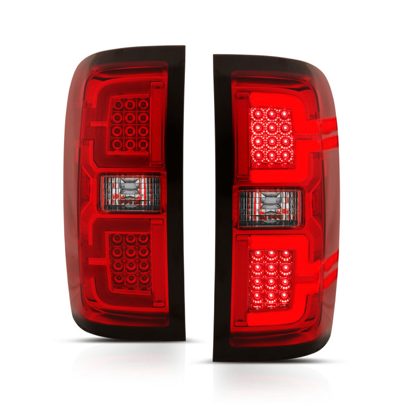 ANZO 2014-2018 Chevy Silverado 1500 LED Taillights Red/Clear 311292