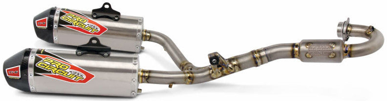 PRO CIRCUIT Ti-6 Titanium Dual Exhaust System 0311525F2