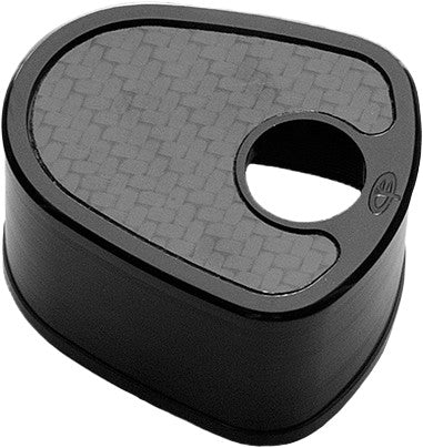 PREC. BILLET Billet Ignition Cover Grand Prix (Black) GPX-540-08UP-BLK