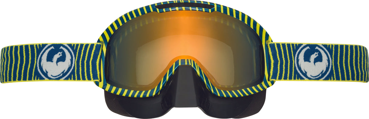 DRAGON Snow Vibrate W/Smoke Gold Ion Lens 722-1972
