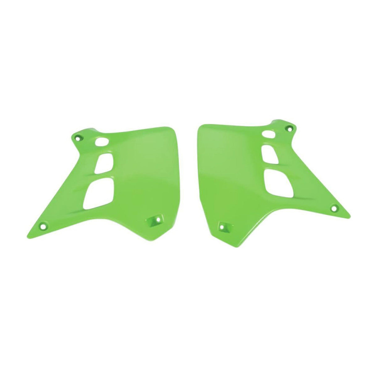 POLISPORT Radiator Scoops Kx250 Green 8495800001