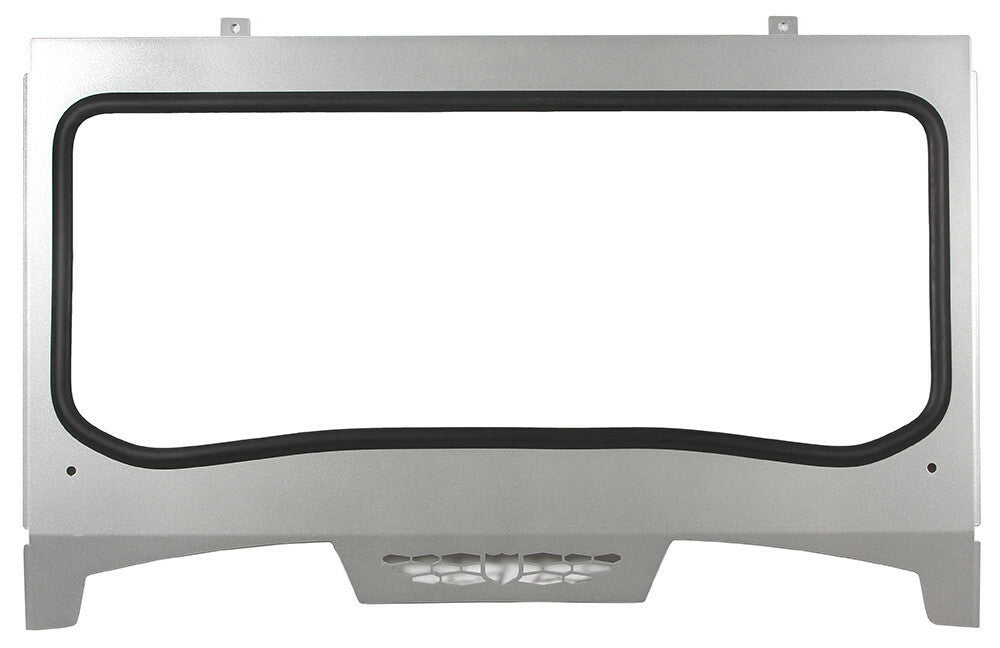 PRO ARMOR Asylum Front Windshield Sparkle Silver Metallic P188W460SSM