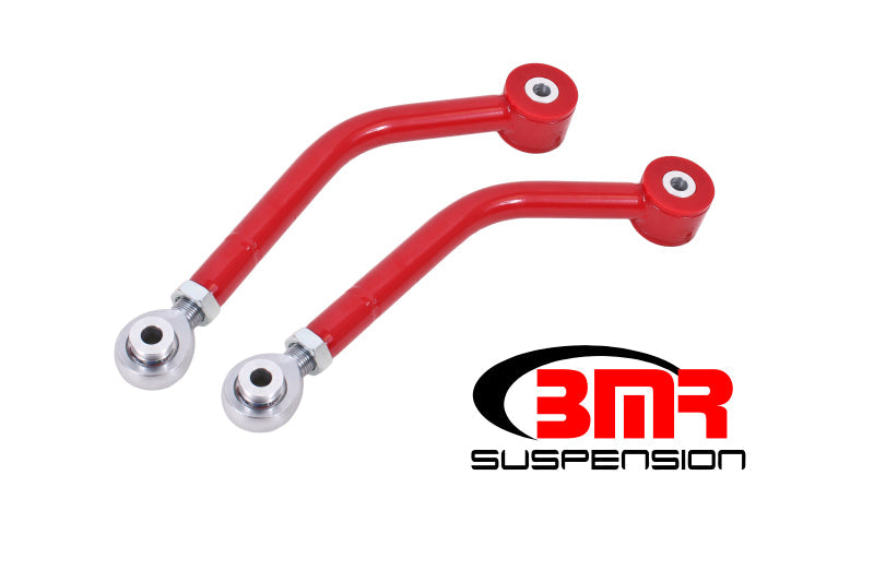 BMR 08-17 Challenger Upper Control Arms Single Adj. Rod Ends (Polyurethane) - Red UCA111R