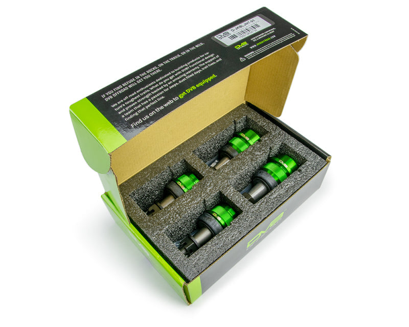 DV8 Offroad 07-18 Jeep Wrangler JK Replacement Ball Joint Kit - Dana 30/44 D-JKBLJNT-01