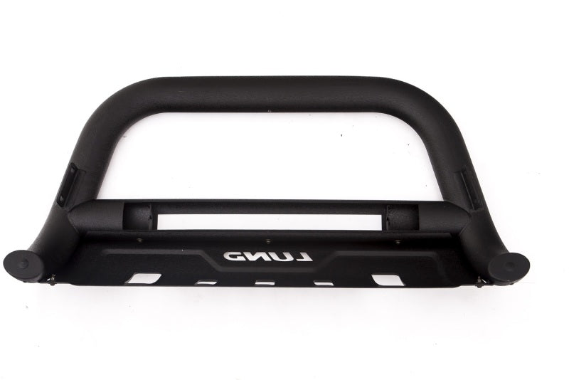 Lund 19-22 Chevrolet Silverado 1500 (Excl. 2019 LD) Bull Bar w/ Light & Wiring-Blk - Black 47121216
