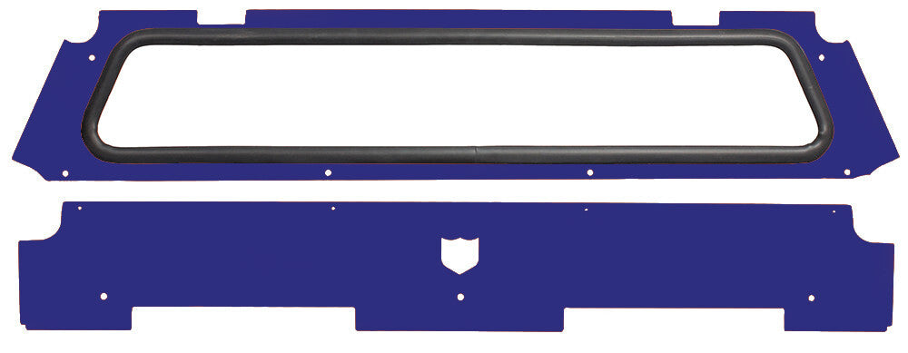 PRO ARMOR Rear Windshield Polaris Blue P141W461PB