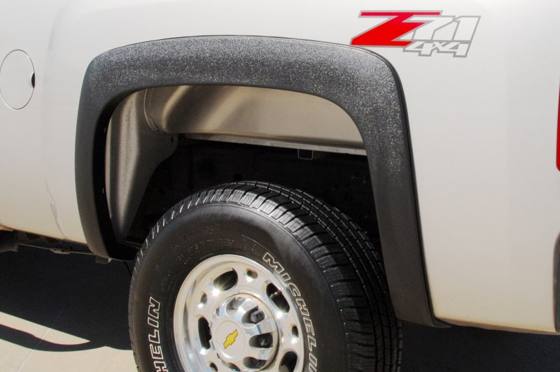 Lund 07-13 Chevy Silverado 1500 SX-Sport Textured Elite Series Fender Flares - Black (2 Pc.) SX106TB