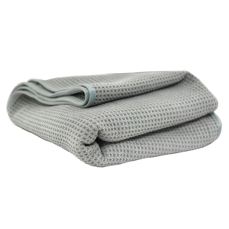 Chemical Guys Waffle Weave Gray Matter Microfiber Drying Towel - 36in x 25in MIC_781_01