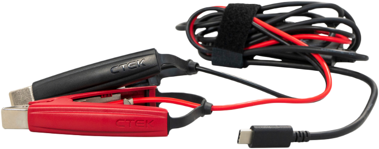 CTEK Charging Cable Cs Free Usb-C W/Clamps 40-465