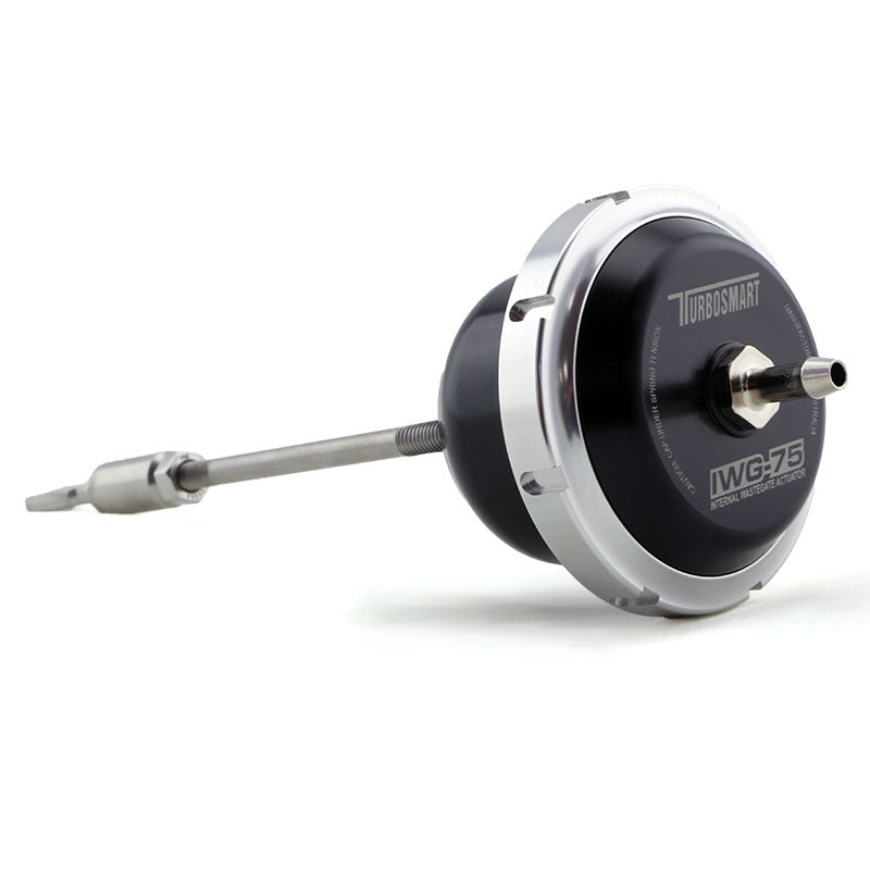 Turbosmart IWG75 15+ Ford Mustang 2.3L 14PSI Black Internal Wastegate Actuator for Turbonetics NXT TS-0622-1003