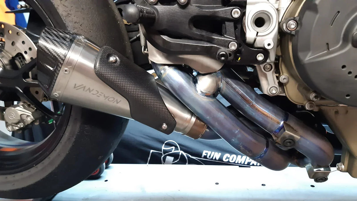 Vandemon Ducati Panigale V4S & V4R Full Titanium Exhaust Kit 2018-20 DUCV4TIEXHSYSNA VA-37