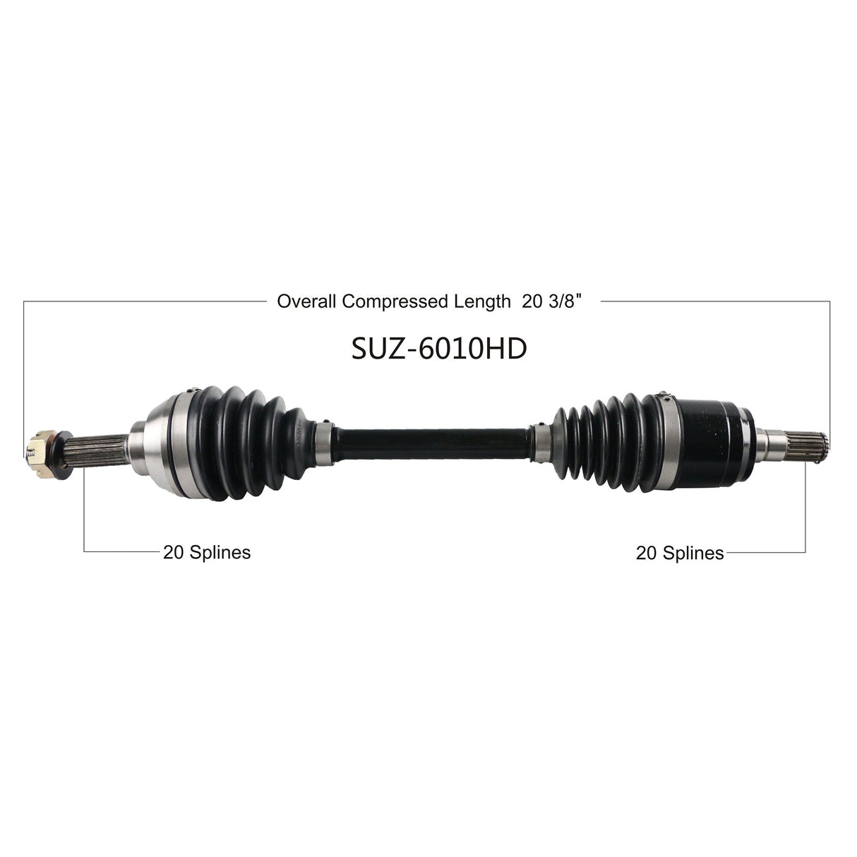 OPEN TRAILHd 2.0 Axle FrontSUZ-6010HD