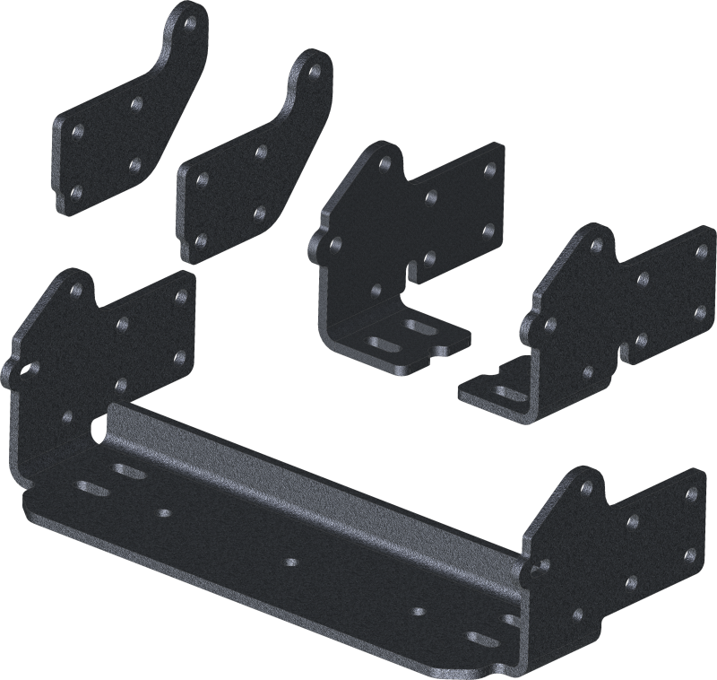 KFI ATV Push Tube Extension Kit 5.4 in. 105720