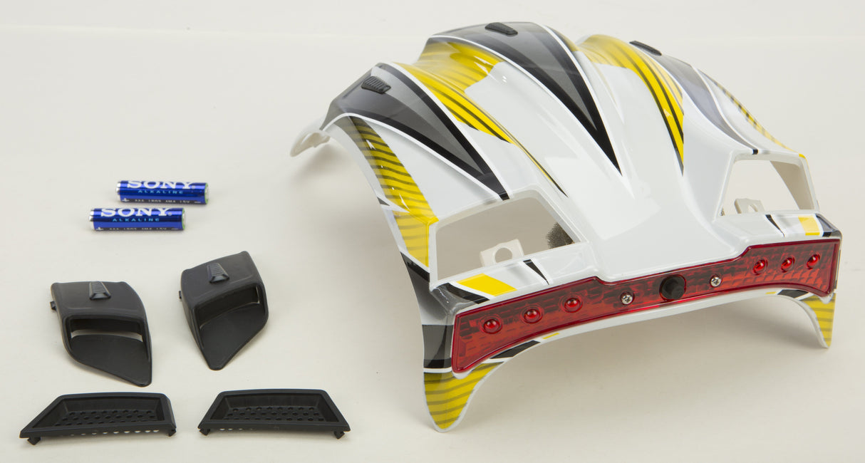 GMAX Top Vent Max W/Led White/Yellow G980191