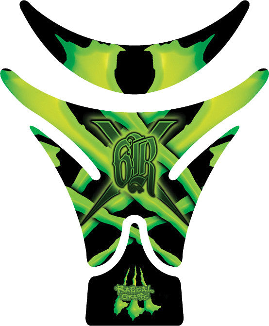 RASCAL GRAFIK Tank Pad Kaw Zx6r '09 Monster Edition RA36595