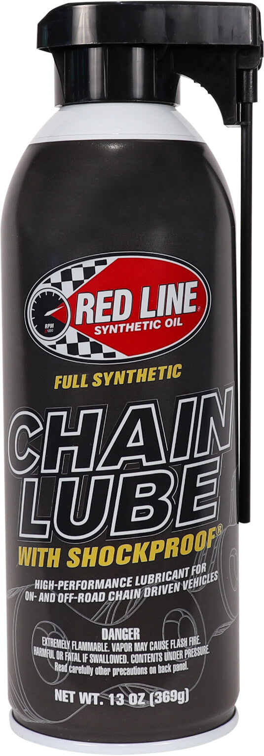 RED LINE Chain Lube With Shockproof 13oz 6/Case 43103