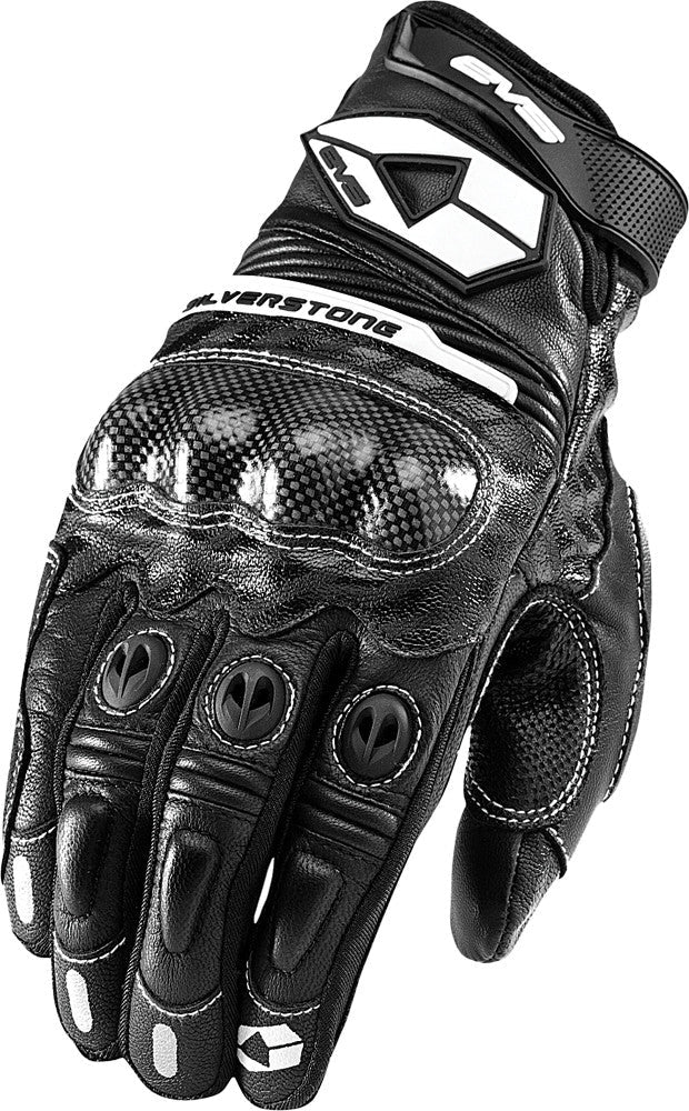 EVS Silverstone Leather Gloves Black M 612105-0103