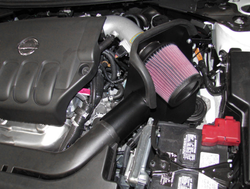 K&N 07-10 Nissan Altima 2.5L Silver Typhoon Short Ram Intake 69-7061TS