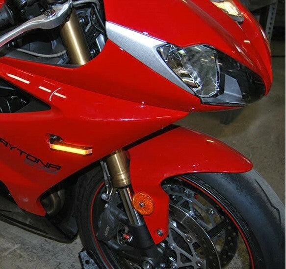 NEW RAGE CYCLESFront Led Turn Signals Tri675-FS