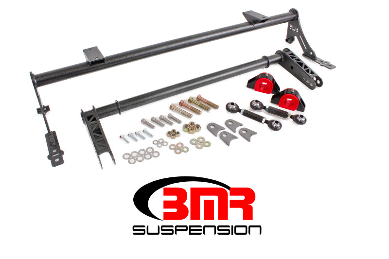 BMR 05-14 S197 Mustang Rear Bolt-On Hollow 35mm Xtreme Anti-Roll Bar Kit (Poly) - Black Hammertone XSB005H