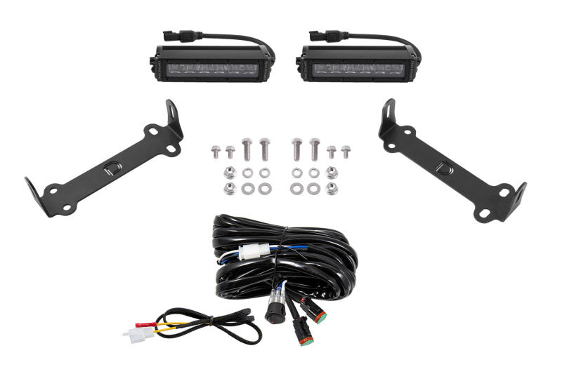 Diode Dynamics 14-21 Toyota 4Runner Stage Series SAE/DOT LED Lightbar Kit - White SAE/DOT Driving DD6755