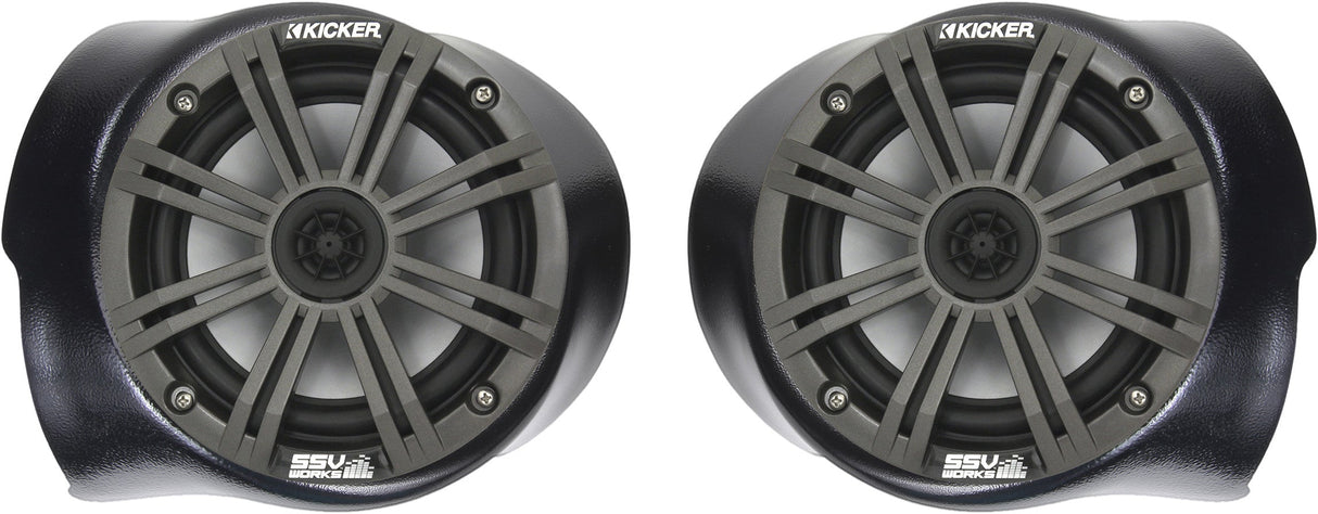 SSV WORKS Front Kick Panel Kicker Speaker Pol RZ2-FKP65-K