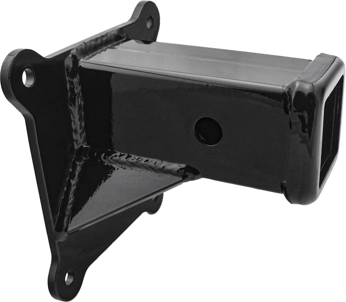 DEVIANT RACE PARTS Radius Arm Plate W/Receiver Pol 45501