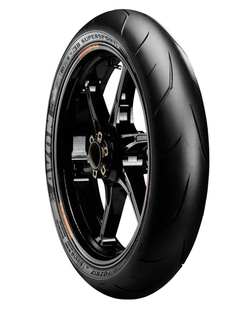 Avon 3D Supersport Front Tire - 120/70ZR17 58W TL 638256