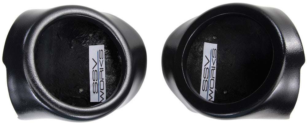 SSV WORKS Ssv Frt Speaker Pods Unloaded Pol Rzr 570/800/900 RZ2-FKP65-U