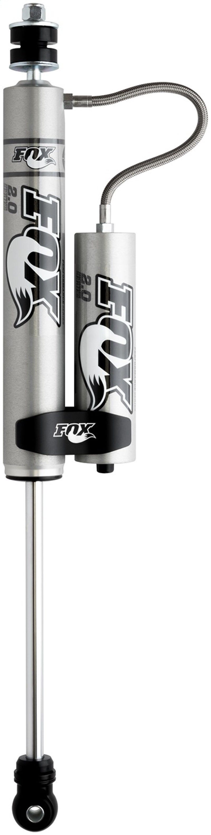 Fox 2.0 Performance Series 10.1in. Smooth Body Remote Res. Shock w/Stem Mount / Std Travel - Black 985-24-057