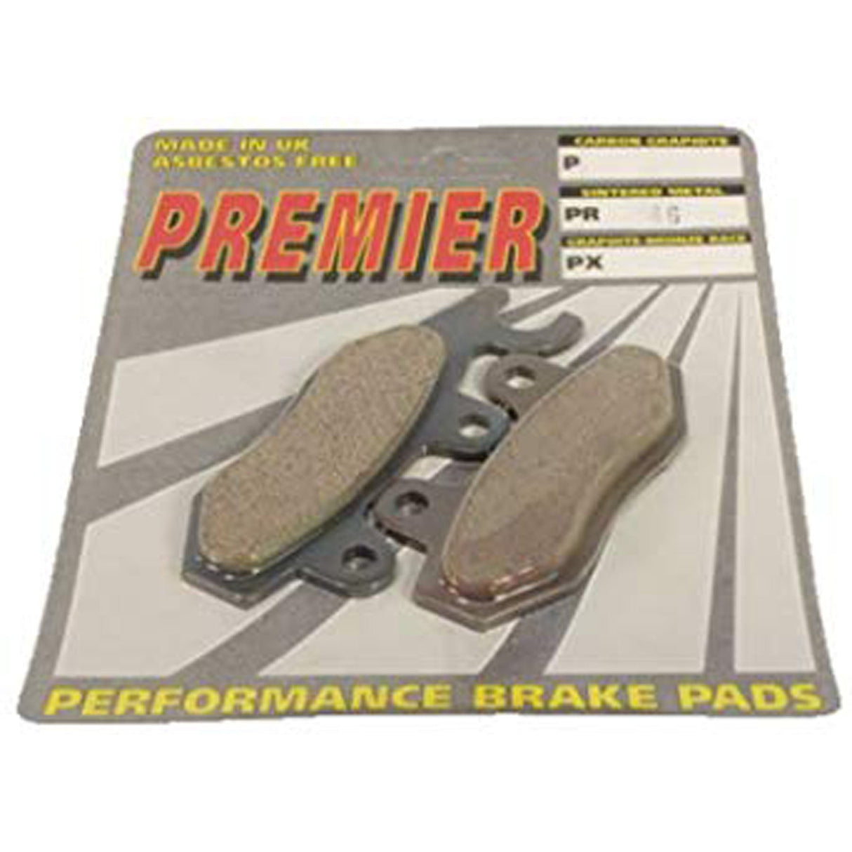 Premier Braking Atv Brake Shoes Semi S74