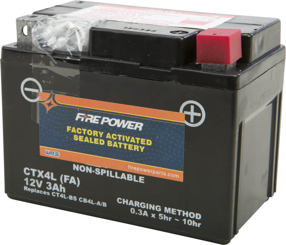 FIRE POWER Battery Ctx4l/Ct4l Sealed Factory Activated CTX4L-BS(FA)
