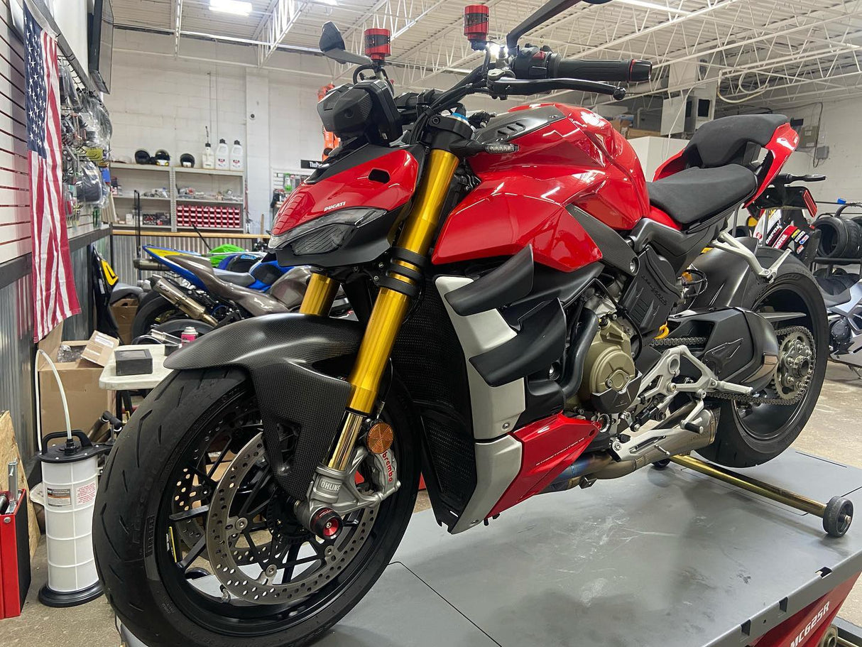 Vandemon Ducati V4 Panigale & Streetfighter Full Titanium Exhaust system 2020-2022 DUCV4TIEXHSYSNB VA-45