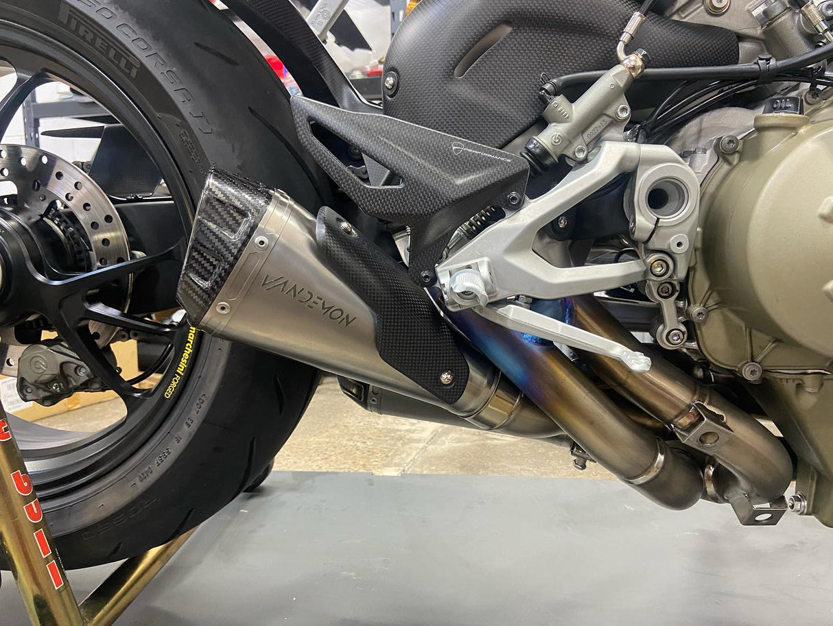 Vandemon Ducati V4 Panigale & Streetfighter Full Titanium Exhaust system 2020-2022 DUCV4TIEXHSYSNB VA-45