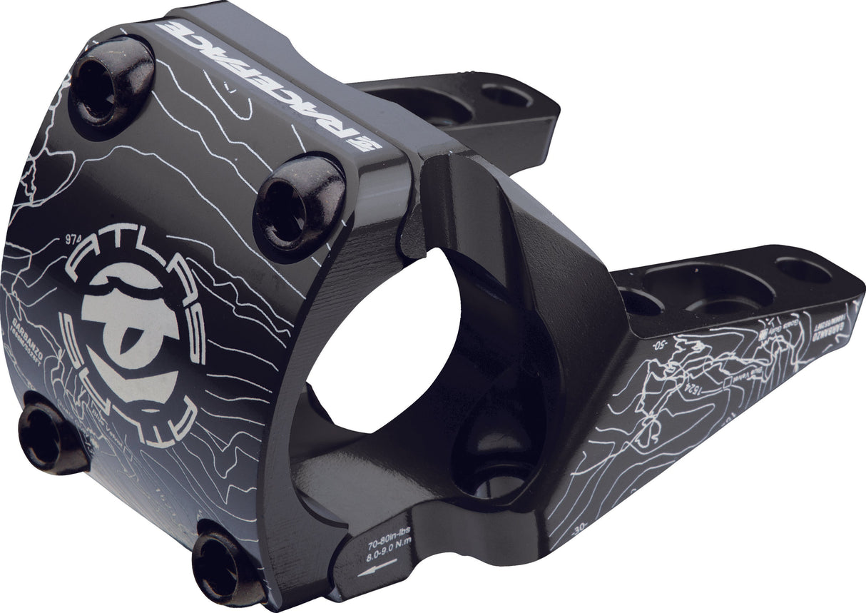 RACE FACE Atlas Dm Stem Black 50mm ST12AD31.830/50BLK
