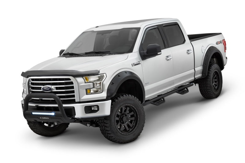 Lund 04-18 Ford F-150 (Excl. Heritage) Bull Bar w/Light & Wiring - Black 47121206