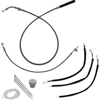 FAT BAGGERS EZ Installation Kit - +4" - FLHX, FLHXSE- Braided 149012