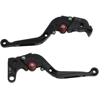 MGP Lever Set - MGP - Black YZF-R1 2009-2014 80901-2600