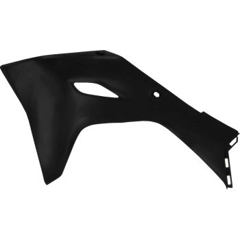 CYCRA Replica Radiator Shrouds - Black - Kawasaki KX 450 2024 1CYC-1872-12