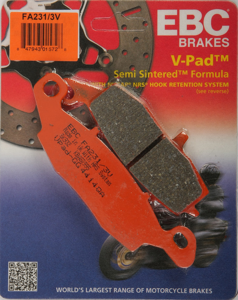 EBC Brake Pads V-Series FA231/3V