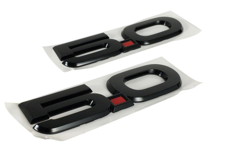 Ford Racing 15-17 Ford Mustang 5.0L Fender Emblem Black M-1447-M50AB